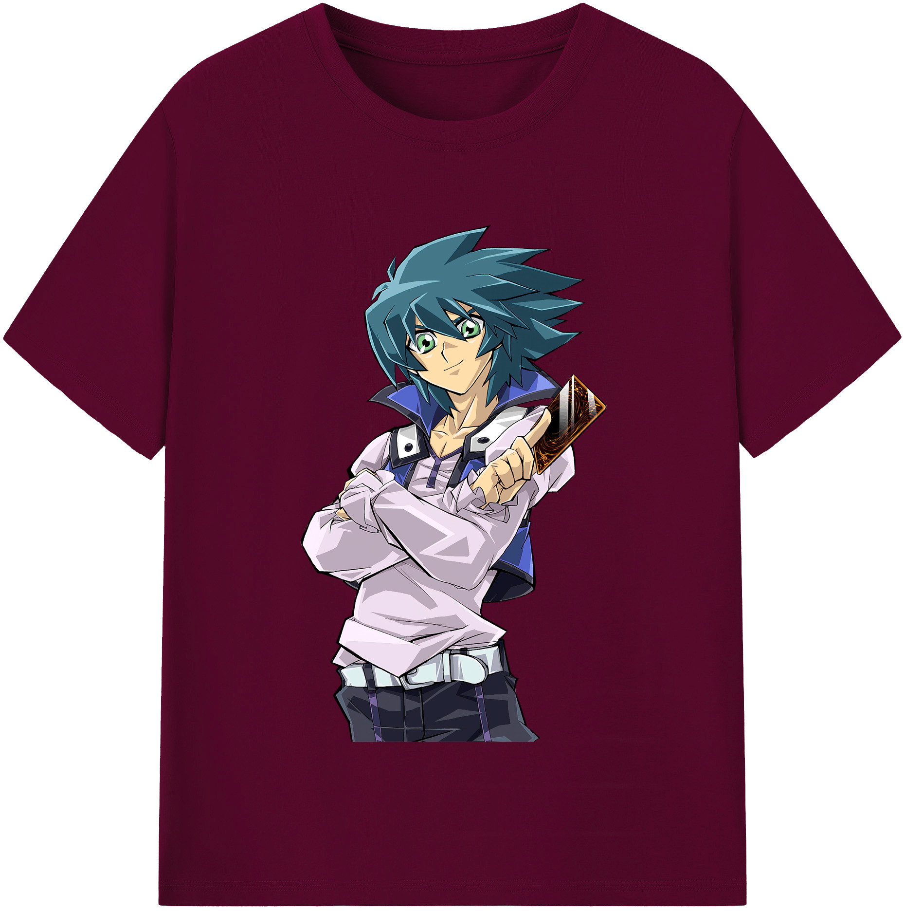 （画像用） 遊☆戯☆王 Yu-Gi-Oh! レディースカジュアルプリントTシャツ（綿100％）